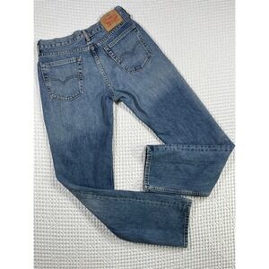Levi's 514 Straight Fit Jeans Mens (31x34 tag) 31x32* Blue Medium Wash Denim